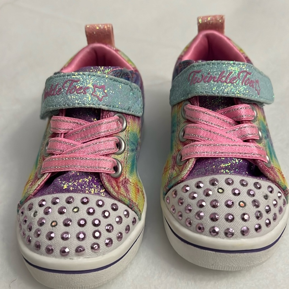 Twinkle toes Skechers light up